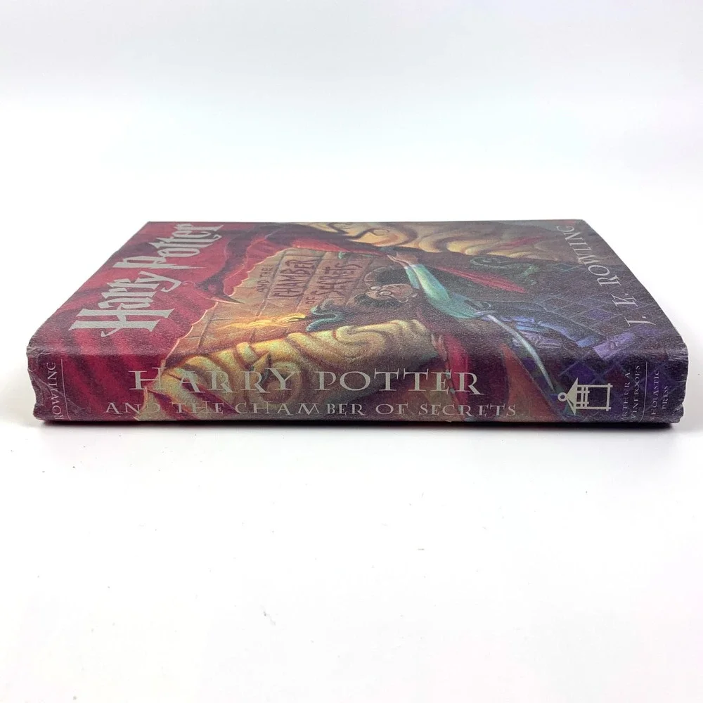 1st Edition BCE Harry Potter and the Chamber of Secrets 1999 HCDJ USA Scholastic